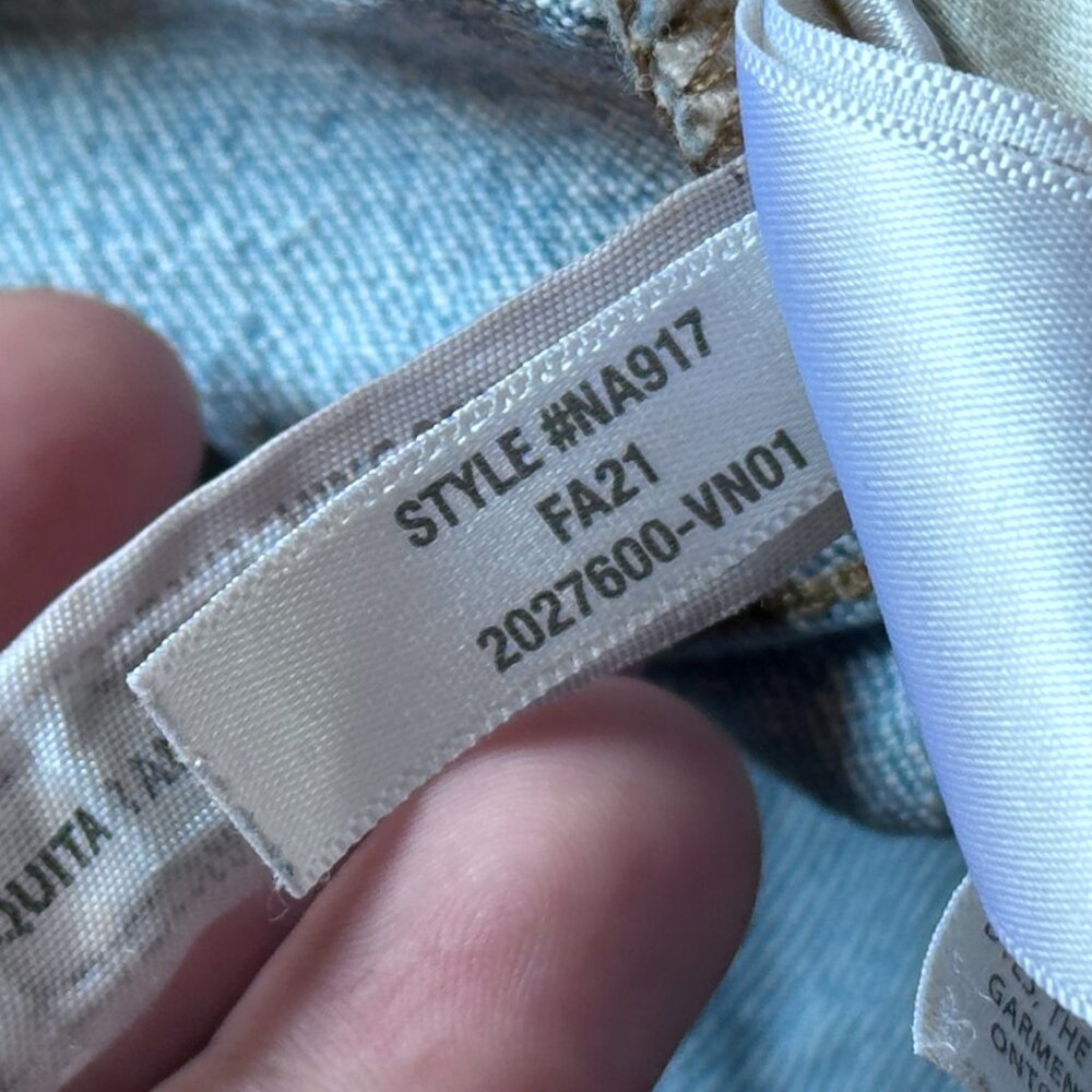 Madewell The Perfect Vintage Jean Size 31 Medium Wash - Picture 5 of 12